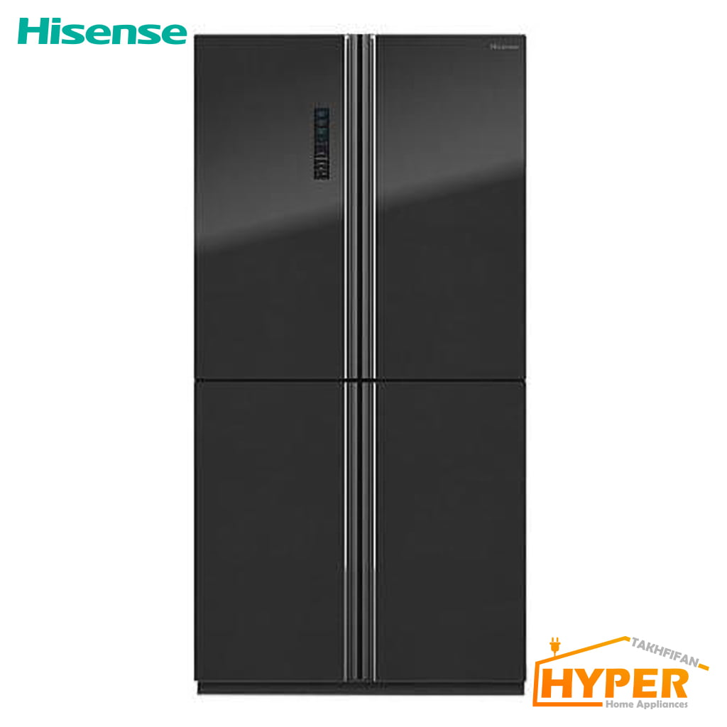 یخچال فریزر ساید بای ساید هایسنس RQ81BC4SA